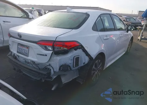 2022 Toyota Corolla Hybrid Le from USA, damaged, VIN JTDEAMDEXN3006720